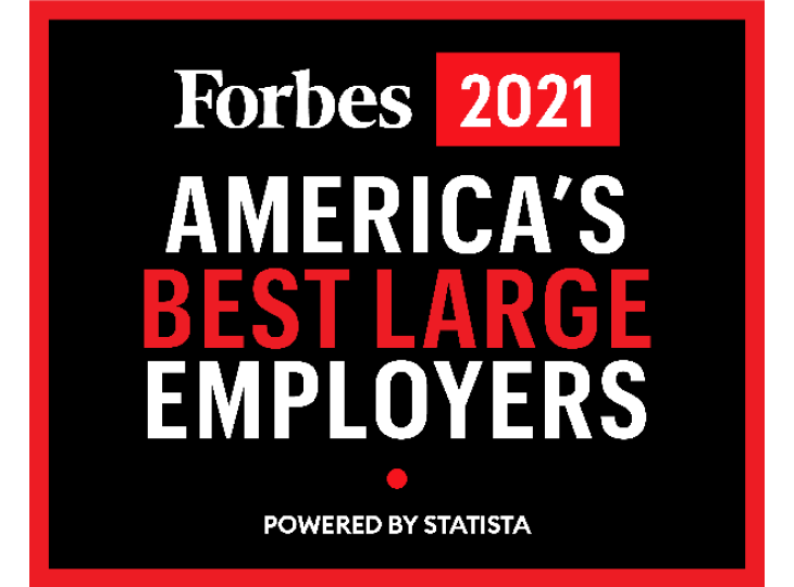 Forbes 2021 America's Best Large Employers