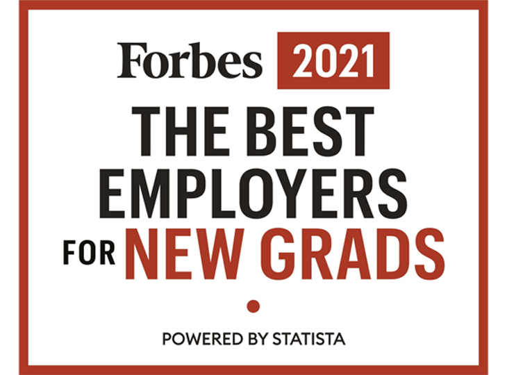 2021 Forbes The Best Employers for New Grads