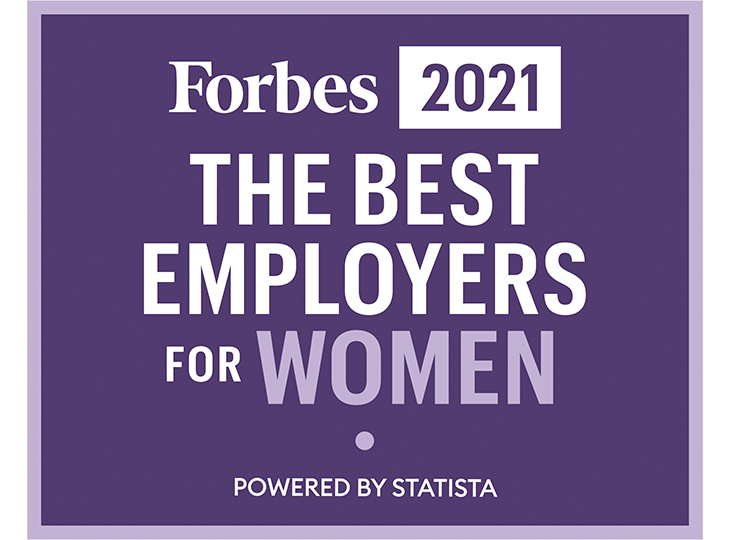 2021 Forbes The Best Employers for Women