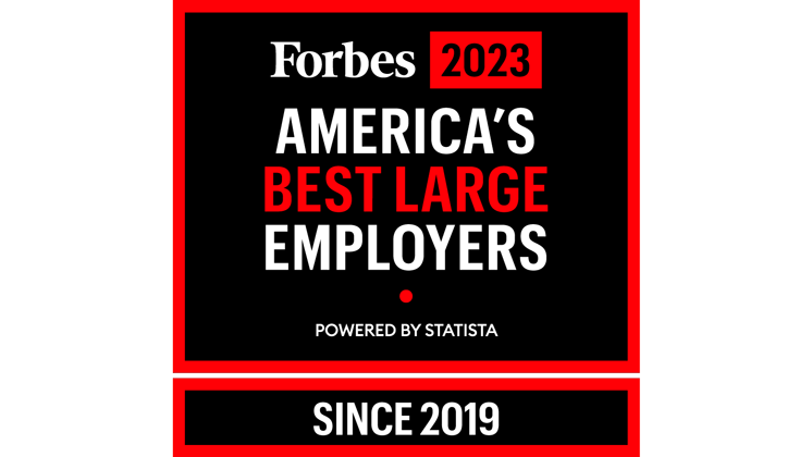 America's Best Large Employers by Forbes