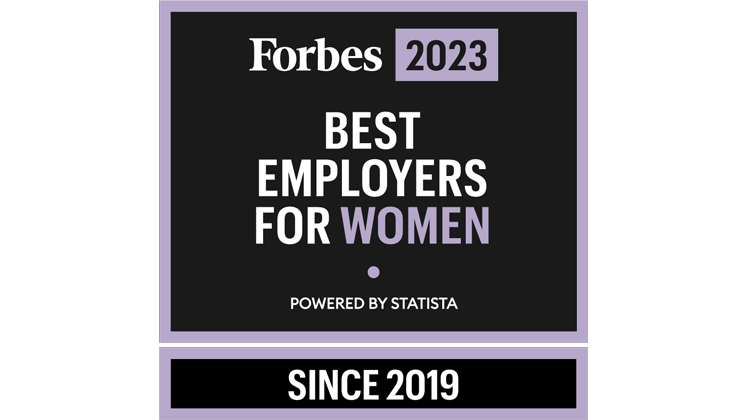 The Best Employers for Women by Forbes